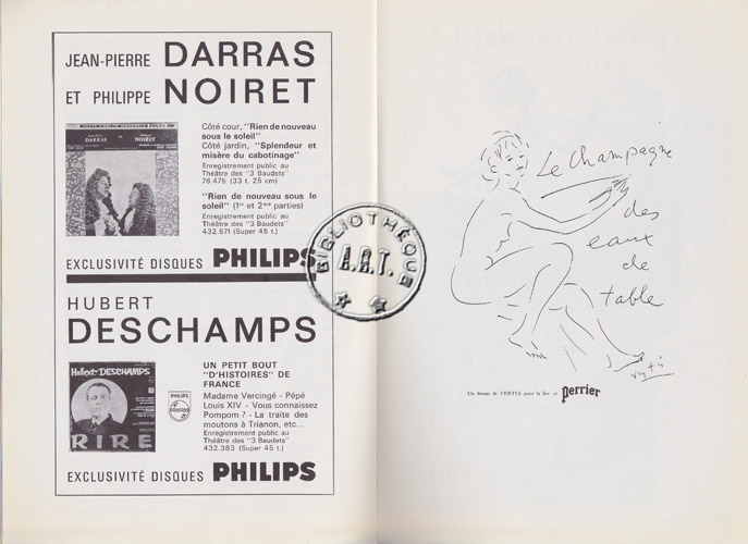 Les programmes de Théatre de l\